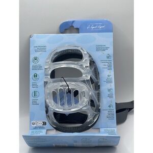 Baskerville Invisa Basket Dog Muzzle with Facial Visibility Humane Design Size 6